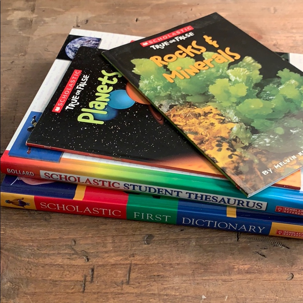 Lot of 4 - Scholastic Books